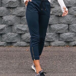 Zyia Navy Blue Peak Joggers Size women’s XL